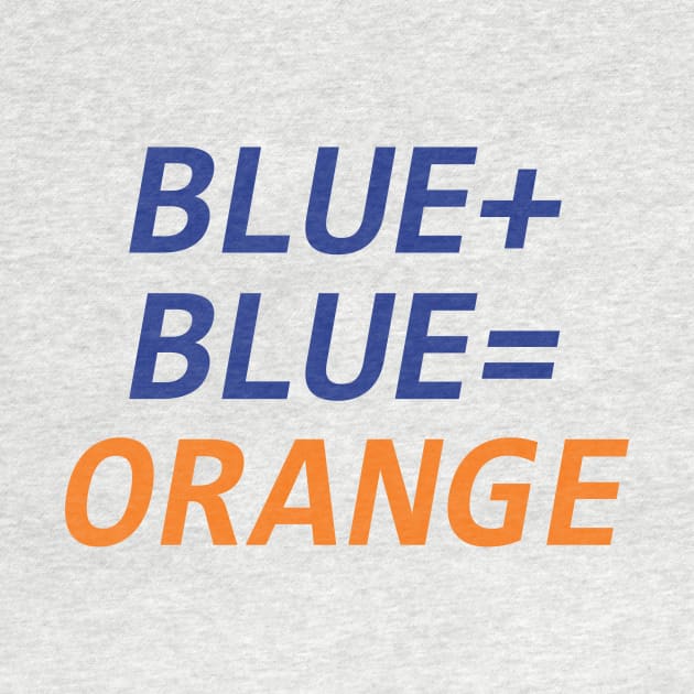 Blue + Blue = Orange by Broughy1322